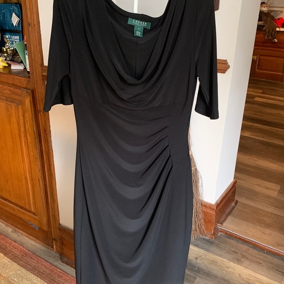 Lauren‎ by Ralph Lauren soft cowl dress. Worn about twice - Picture 1 of 4